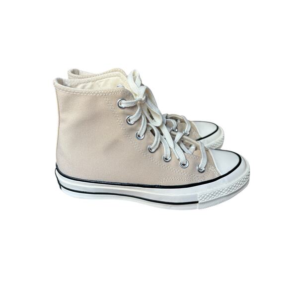 Converse Chuck Seasonal HighTop Lace Up Sneaker Oat Milk/Egret - M4 / W 6 - Picture 4 of 13